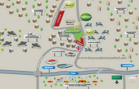 Başakşehir Giriş Kayaşehir de 253 bin TL ye teraslı dükkan!