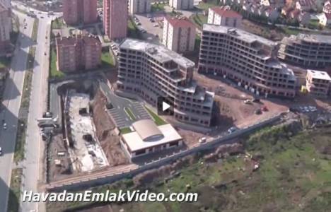 Garden Planet Evleri'nin havadan son görüntüleri!