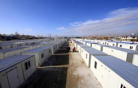 Afet riski taşıyan illere konteyner desteği!