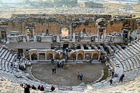 Pamukkale Hierapolis 'teki antik tiyatro restore edilecek