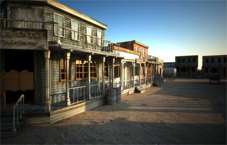  Antalya'daki kovboy kasabasına yılda 15 bin turist geliyor!