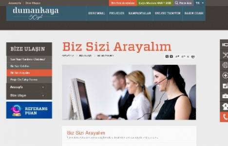  Dumankaya İnşaat'ın internet sitesi yenilendi! 