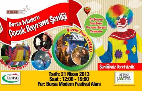 Sinpaş GYO Bursa Modern, 23 Nisan'da etkinlik düzenleyecek!