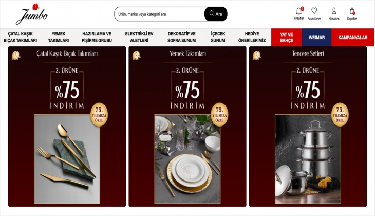 Jumbo 75’inci yıla özel ikinci üründe yüzde 75 indirim uyguluyor! İşte 10 Ekim 2022 Jumbo fiyat listesi