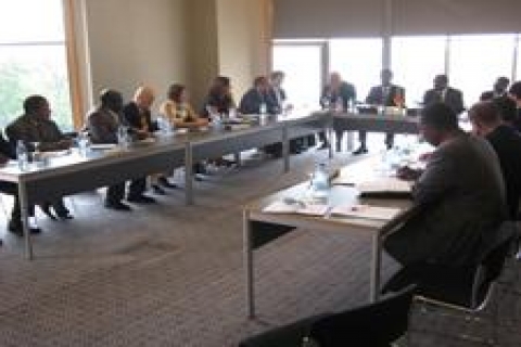 Kıbrıs Türk İnşaat Müteahhitleri Birliği eylem yaptı