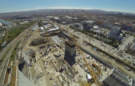 YHT Ankara Garı'nın inşaatının yüzde 23'ü tamam!