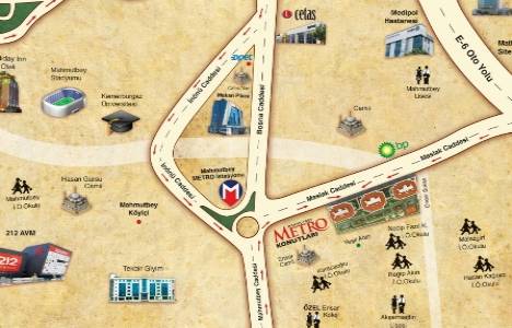 Mahmutbey Metro Konutları nda 235 bin liraya 2+1!