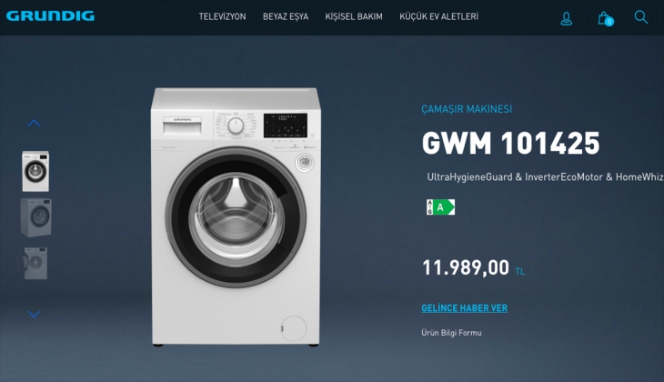 Grundig pet şişeden çamaşır makinesi yaptı! İşte 28 Eylül 2022 Grundig fiyat listesi