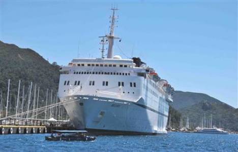 Marmaris'e kruvaziyerlerle 20 bin yabancı turist gelmesi bekleniyor!