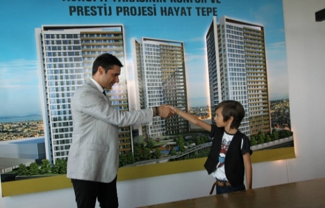 Küçük Ağa Emir Berke Zincidi Hayat Tepe'deki evini teslim aldı!