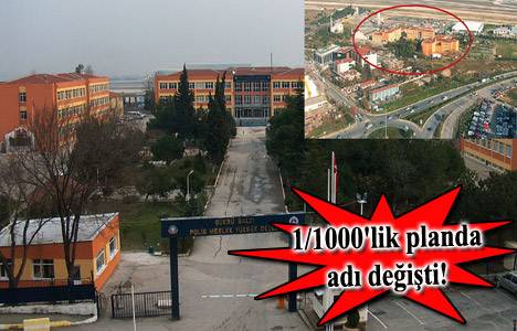 Şükrü Balcı PMYO alanının adı imar planında yine değişti!