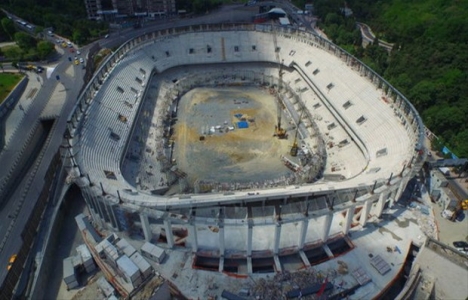 80 karede Vodafone Arena nın inşaat süreci!
