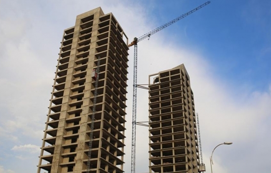 İnşaatta frene basıldı!