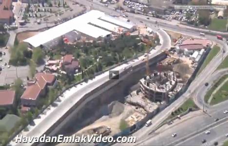 Kartal Kuriş Kule'nin havadan son videosu!