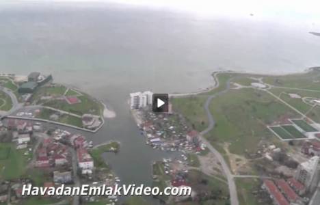 Küçükçekmece'nin havadan genel görüntüleri! 