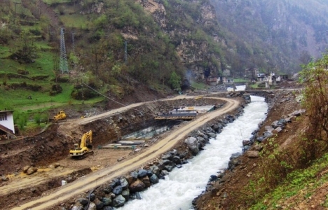 Trabzon'daki HES'ler çevreci engele takıldı!