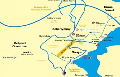 Sarıyer North İstanbul da metrekare fiyatı 2 bin 400 dolar!