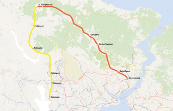 İstanbul da proje aşamasındaki 15 metro hattının haritası!