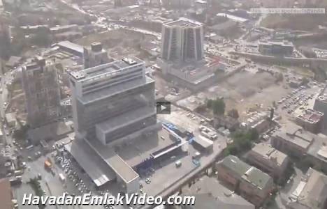 Kağıthane Papirüs Plaza'nın havadan en yeni görüntüleri!