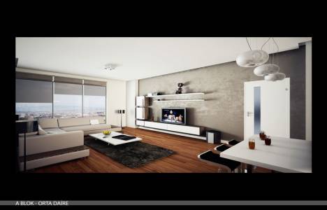 Kartal Asia Park örnek daire!