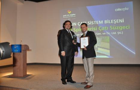 Çatı ve cephe malzeme ödülleri sahiplerini buldu!