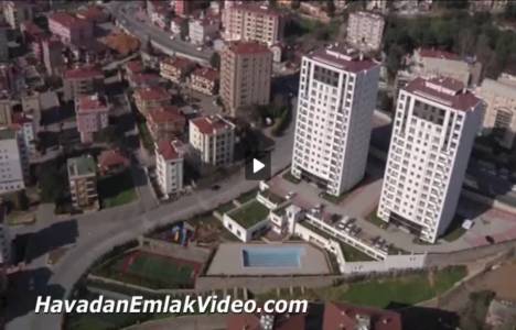 Kartal Panorama Towers'ın havadan yeni görüntüleri!
