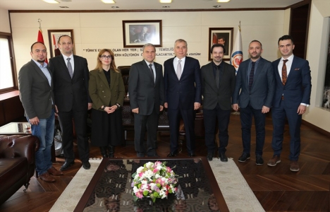 Mimarlar Odası'ndan Osman Zolan'a ziyaret!