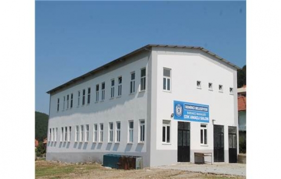 Manisa'nın kırsal mahallelerinde çok amaçlı salon yapılıyor!