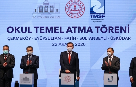 İstanbul'da 6 okulun temeli atıldı! 