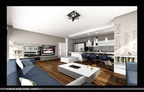 Kartal Asia Park örnek daire!