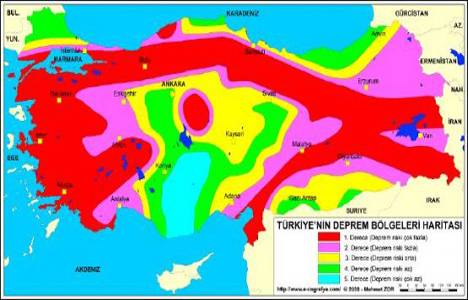 DASK deprem haritası!