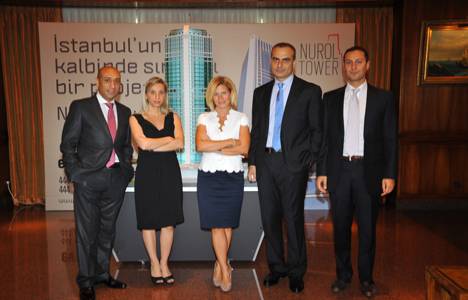 Nurol Tower lansmanı yapıldı! Metrekaresi 5 bin dolara! 