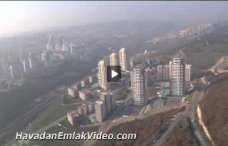 Bahçeşehir Mesa Nurol 4. Etap'ın havadan yeni görüntüleri! 