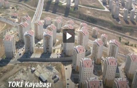  TOKİ'nin 6 konut projesinden havadan video! 