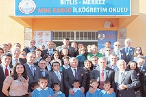 MNG Kargo, Bitlis'te okul açtı!