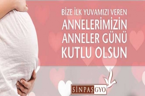  Sinpaş GYO projelerinde Anneler Günü'ne özel 10 bin TL'lik indirim hediye!