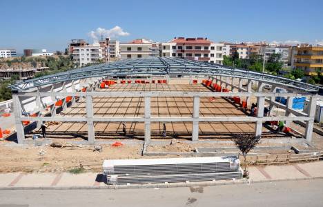 Aliağa Yeni Mahalle düğün salonunun inşaatının yüzde 25'i tamamlandı!