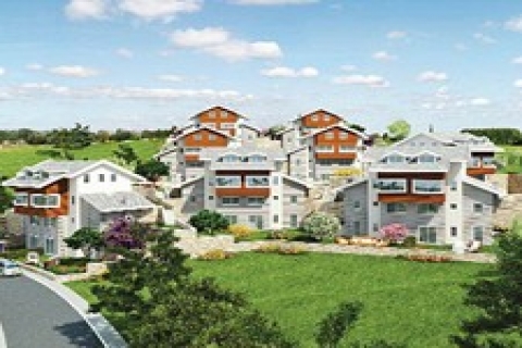 Garage Zekeriyaköy Evleri'nde 285 bin dolara 107 metrekare çatı dubleks!