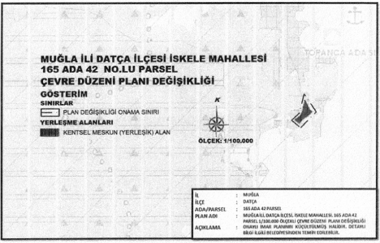 Muğla Datça İskele Mahallesi imar planı değişikliği onaylandı!