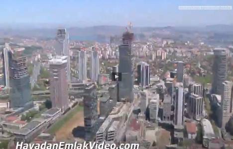 Zorlu Levent Ofis'in havadan son videosu!