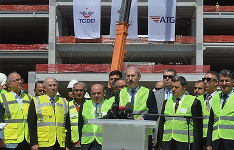 Yeni Ankara YHT Garı inşaatının yüzde 54 ü tamamlandı!