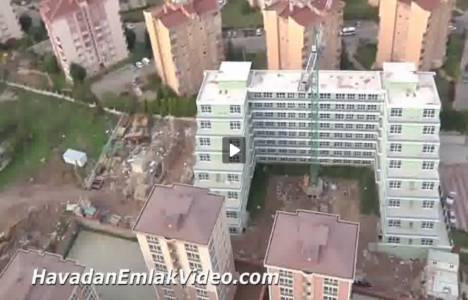Mini Point Kurtköy Evleri'nin havadan yeni görüntüleri! 