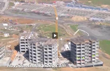 Başak Vadi Konutları nerede? Havadan görüntüleri!