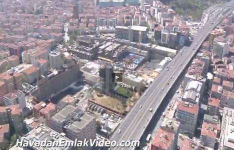 Quasar İstanbul Mecidiyeköy'ün havadan son görüntüleri!