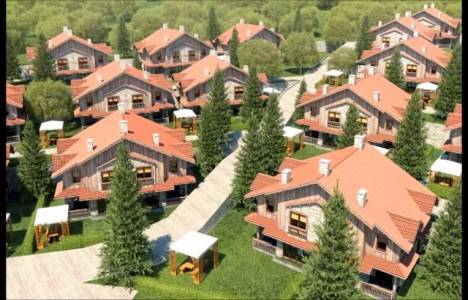 Bolu Binbir Yeşil Abant Evleri 'nde 400 bin liraya!