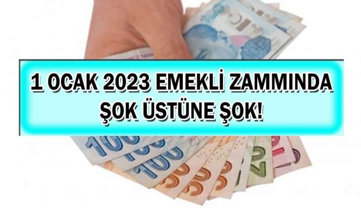 1 Ocak 2023 emekli zammı tek tek hesaplandı! En düşük emekli maaşını duyanların ağzı tam 1 karış açık kaldı! Hemen bakın