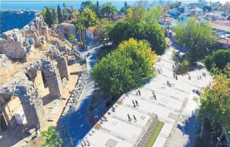Manavgat Side'de kentsel tasarım başlıyor!