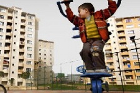 çocuklar TOKİ ile oyun parklarına kavuştular!