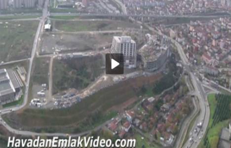  Ataşehir Sarphan Finanspark havadan görüntülendi! 