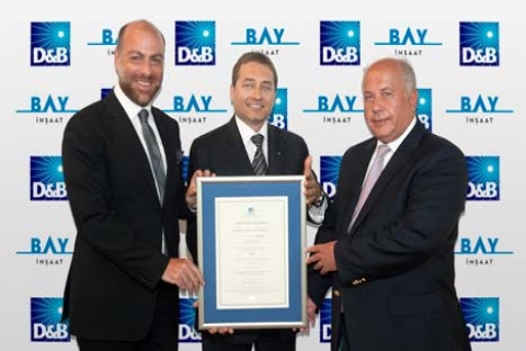  Bay İnşaat, ticari ve finansal performansı ile D&B'den 3A2 notunu aldı!